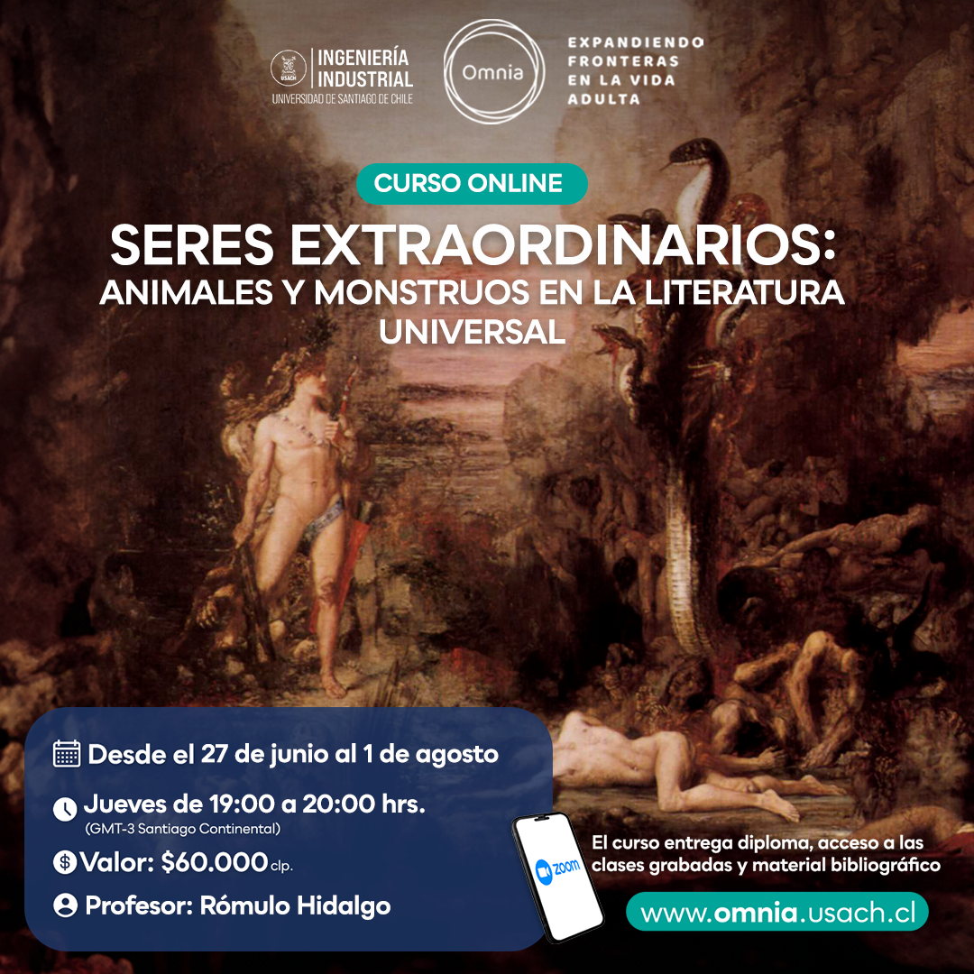 BESTIARIOS E IMAGINARIOS: ANIMALES Y MONSTRUOS EN LA LITERATURA UNIVERSAL